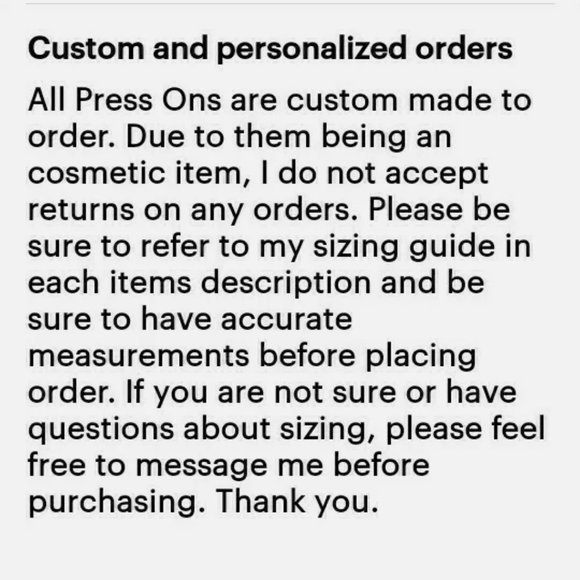 *420!* Handmade Hard Gel XXL Coffin Press On Nails - Picture 3 of 4